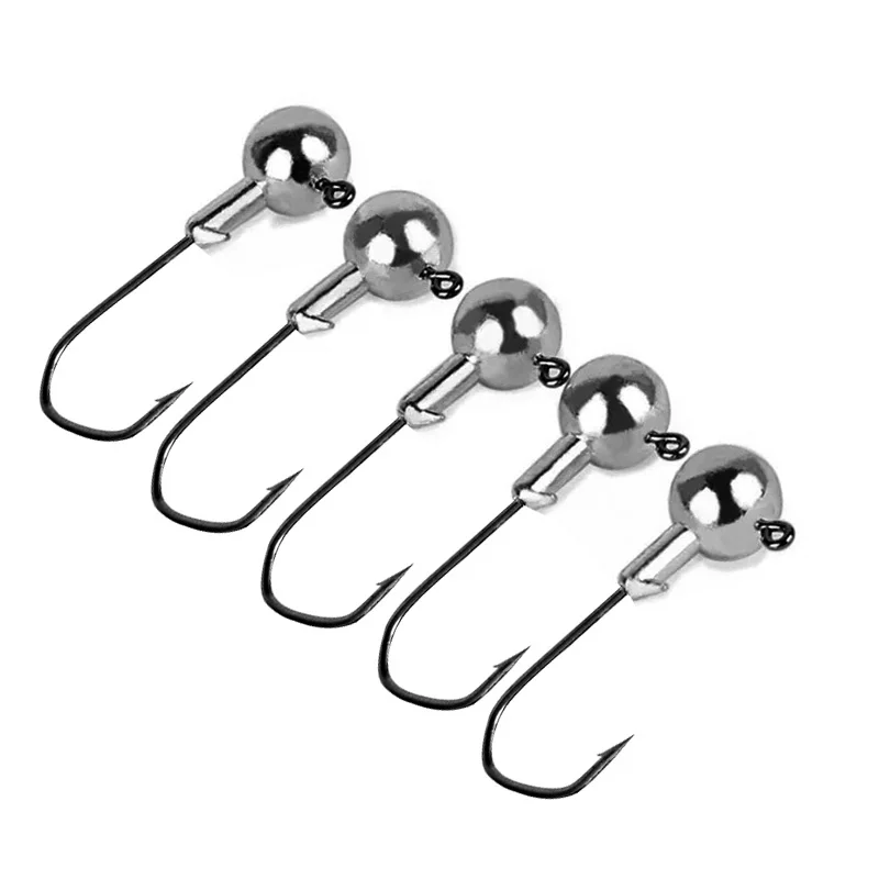 Bazooka Jig Head para lucio – Anzuelo de plomo con vástago anticaída - imagen 5