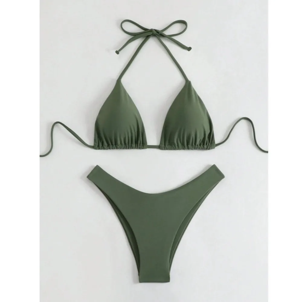 Bikini brasileño para mujer – Traje baño informal verano playa - imagen 4