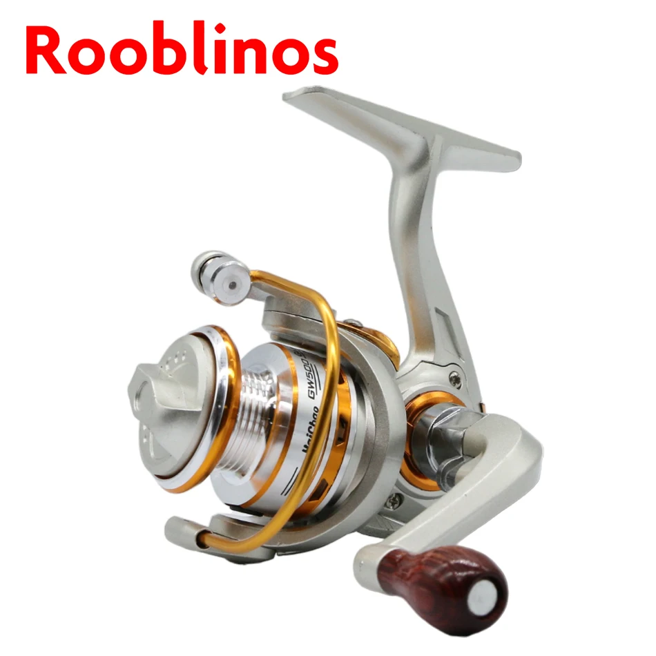 Carrete giratorio de metal de alto rendimiento GW para pescar, con fuerza de frenado de 10 kg y diseño liviano - imagen 2