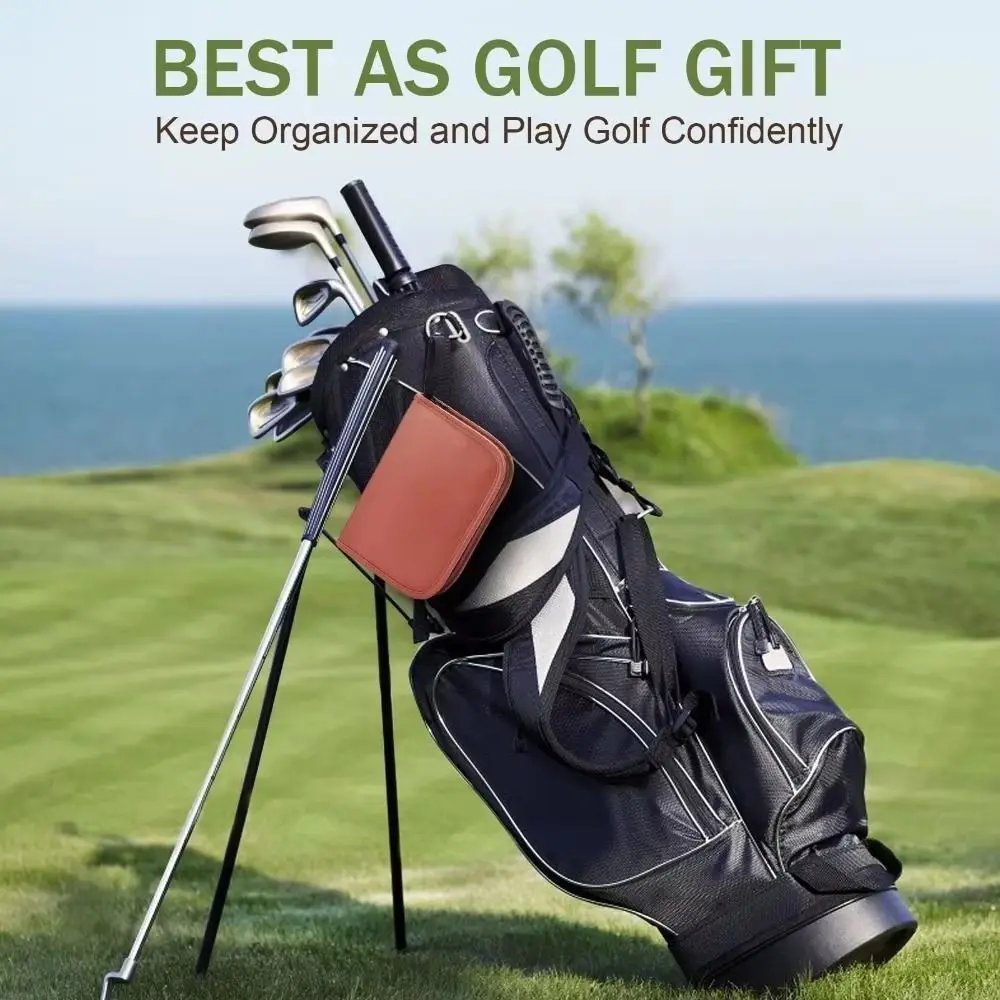 Bolsa de almacenamiento de herramientas de Golf de gran capacidad, organizador de herramientas de Golf portátil multifuncional, estuche impermeable para accesorios de Golf - imagen 3