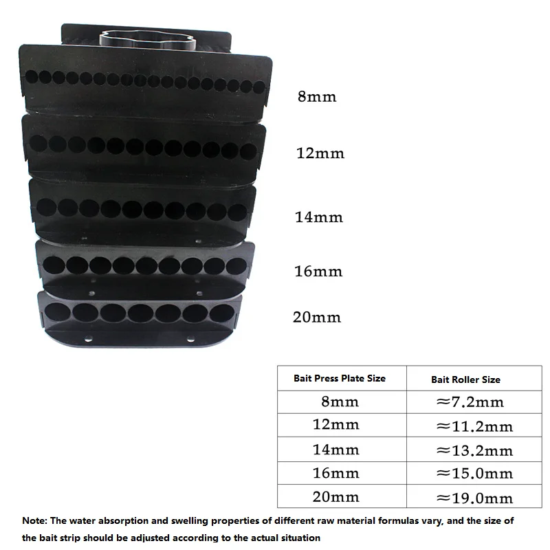 Tabla Preparación Cebos Carpa Ergonómica Portátil con Moldeador - imagen 5