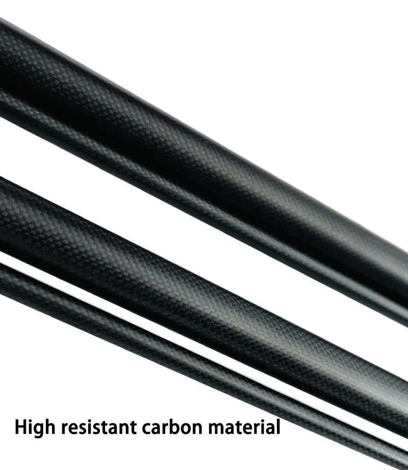 TAKEDO-caña de pescar de carpa en blanco, 11 pies, 3,75 libras, 3 secciones, caña telescópica 1K, fibra de alto carbono, cañas de pescar giratorias de viaje en blanco