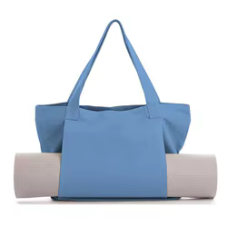 Bolsa de transporte para esterilla de Yoga de gran capacidad, bolsa de Yoga multifuncional de lona gruesa y ligera, funda para esterilla de Pilates plegable portátil para gimnasio