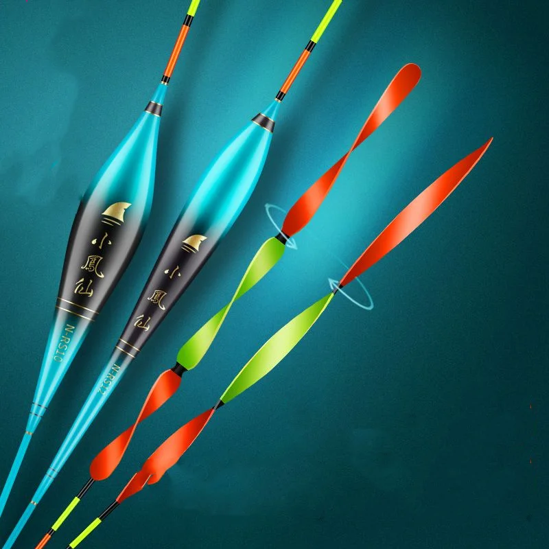 Juego de flotadores de pesca inteligentes, boya Vertical llamativa, cola suave, recordatorio de mordedura de carpa, alarma, varios estilos - imagen 2