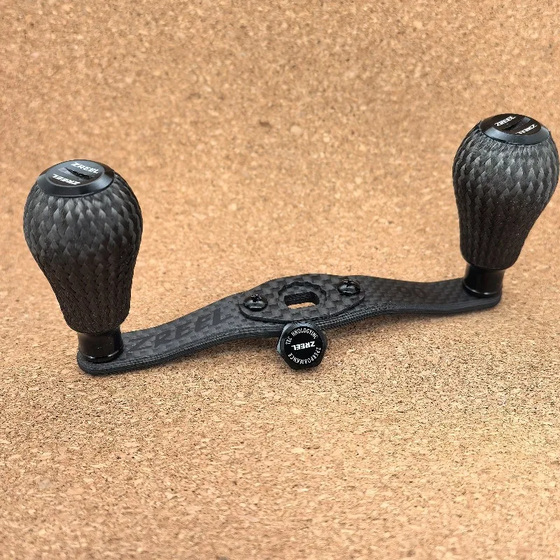 ZREEL Perilla tejida fibra carbono para carretes spinning y baitcasting - imagen 5