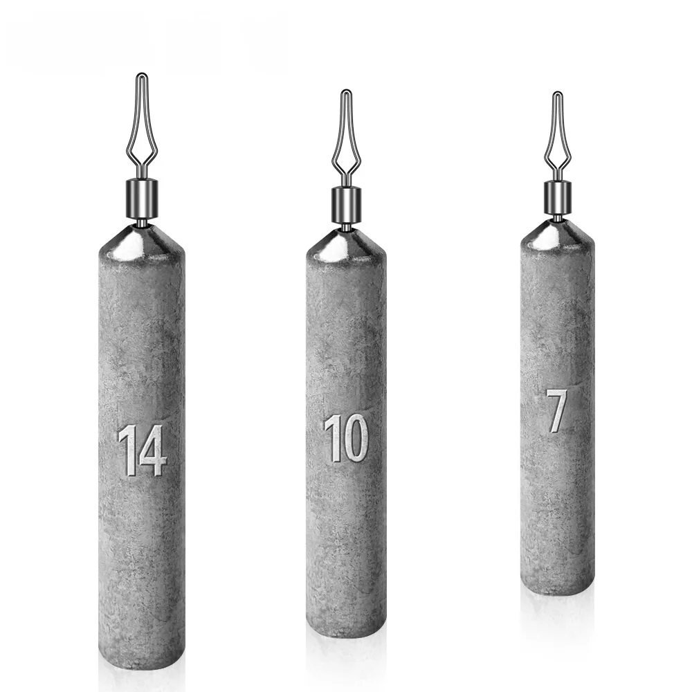 Accesorios de pesca, cabeza de anzuelo con plomo, 3,5g, 5g, 7g, 10g, 14g, 20g, colgante de plomo, plomos de pesca para señuelo de tiro caído - imagen 5