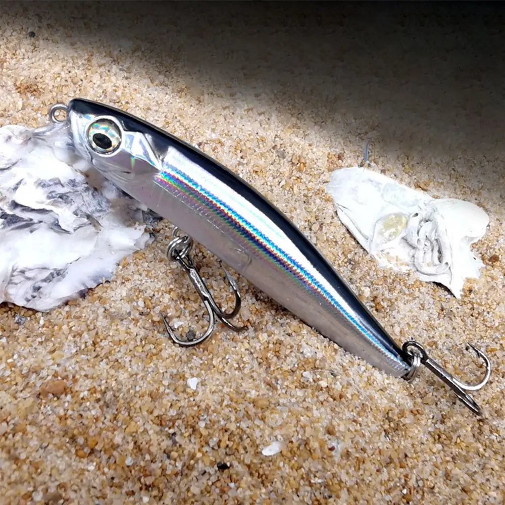 Crankbait de inmersión para pesca de invierno con anzuelos - imagen 3