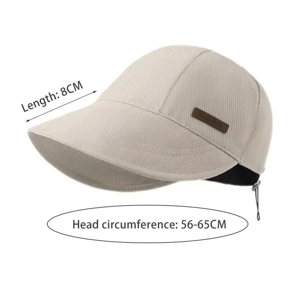 Sombrero bucket coreano de ala ancha en uso diario