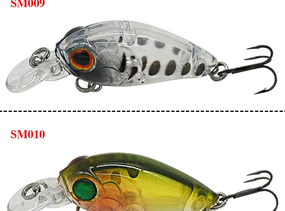Descubra el mundo vibrante y versátil de los señuelos de pesca con SM1009 y SM10010 diseñado para un rendimiento óptimo y un atractivo llamativo