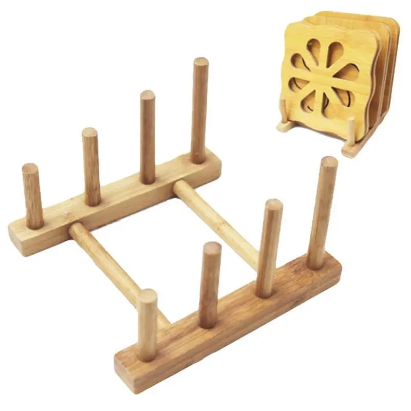 Organizador de cocina, estante para tapas de ollas, soporte para cucharas de acero inoxidable, estante para platos de cocina, cubierta para sartén, accesorios novedosos - imagen 3