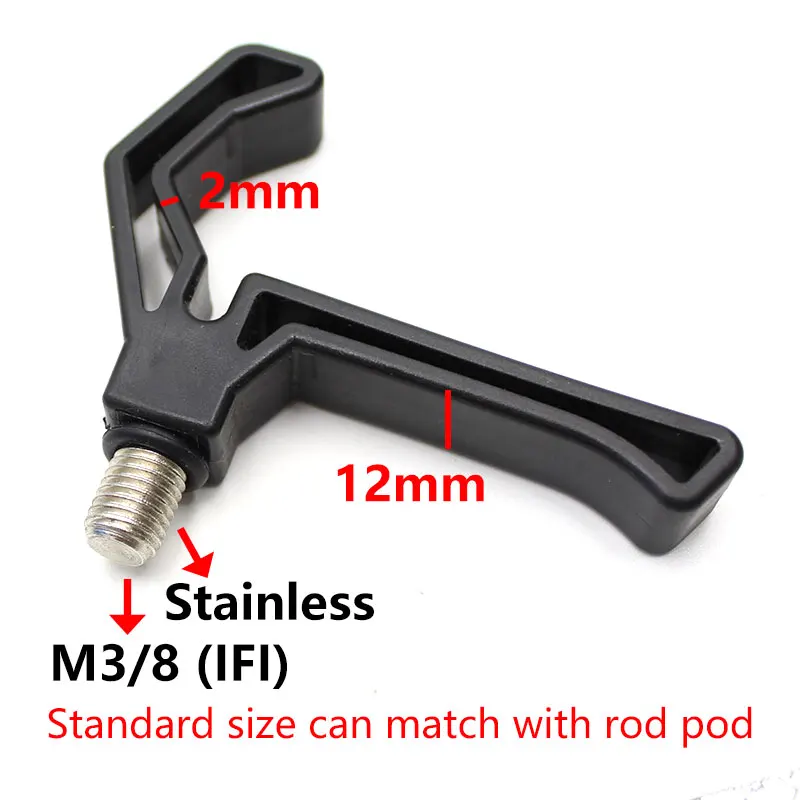 Accesorios de pesca de carpa, pinza de cabeza para el pelo de carpa, herramienta de aparejo, alimentador de método grueso, aparejos de pesca - imagen 3