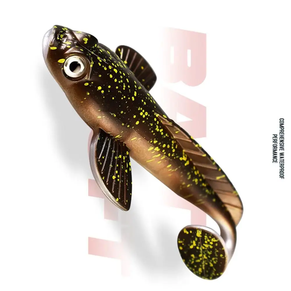 1/3 Uds perca Shad Swimbait suave 17g 12cm señuelo de Pesca para Lucio Zander Bass paleta de agua salada cola en T Softbait Pesca pescado Lurre - imagen 2