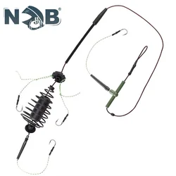 Gaiola NGB Feederring – Cesta alimentadora con anzuelo para carpa