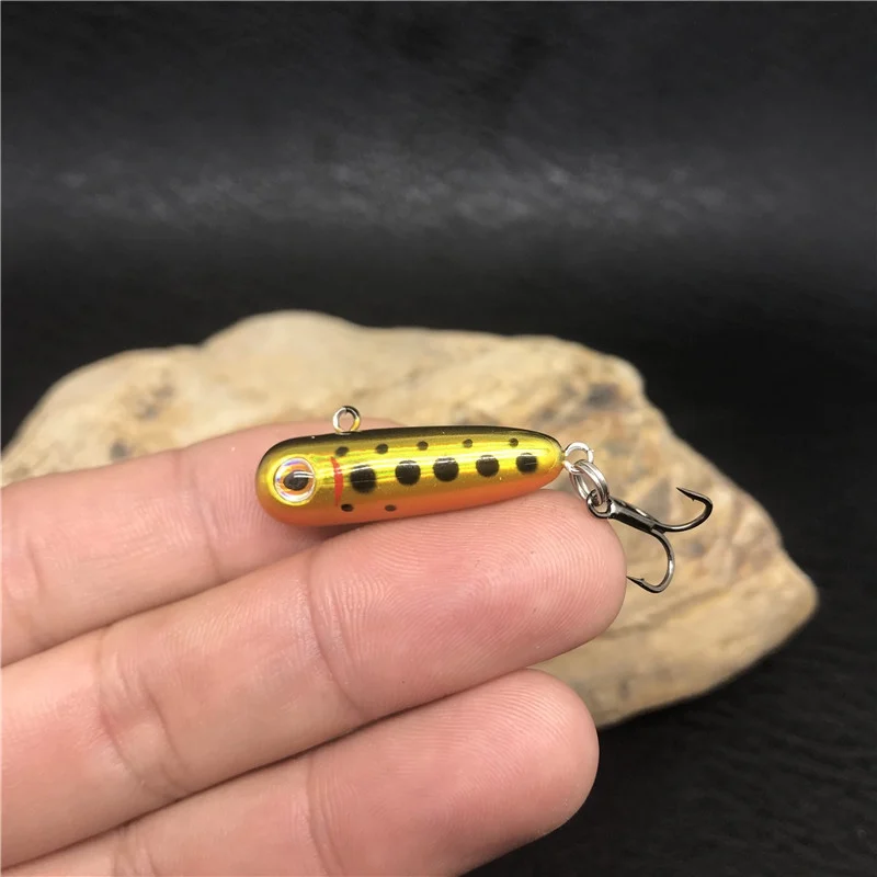 Señuelo japonés Smith Mine sumergible, cebo de Luya de 2,5g/3cm, Micro materia Stream, cebo falso biónico - imagen 5