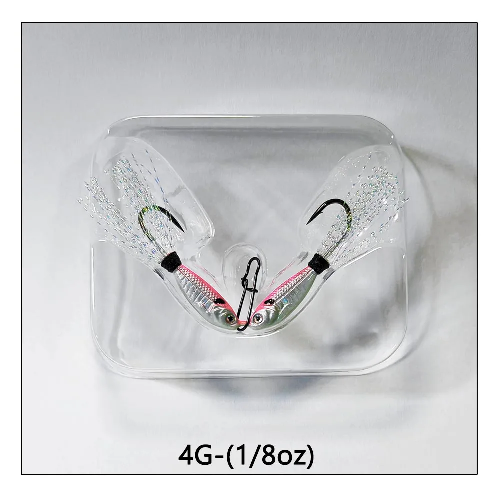 1 unids/lote 4g 7g 10g 18g 21g 28g anzuelo de pesca con cabeza de anzuelo bola con forma de pez pequeño anzuelo con cabeza de anzuelo accesorios de pesca de gusano suave - imagen 4
