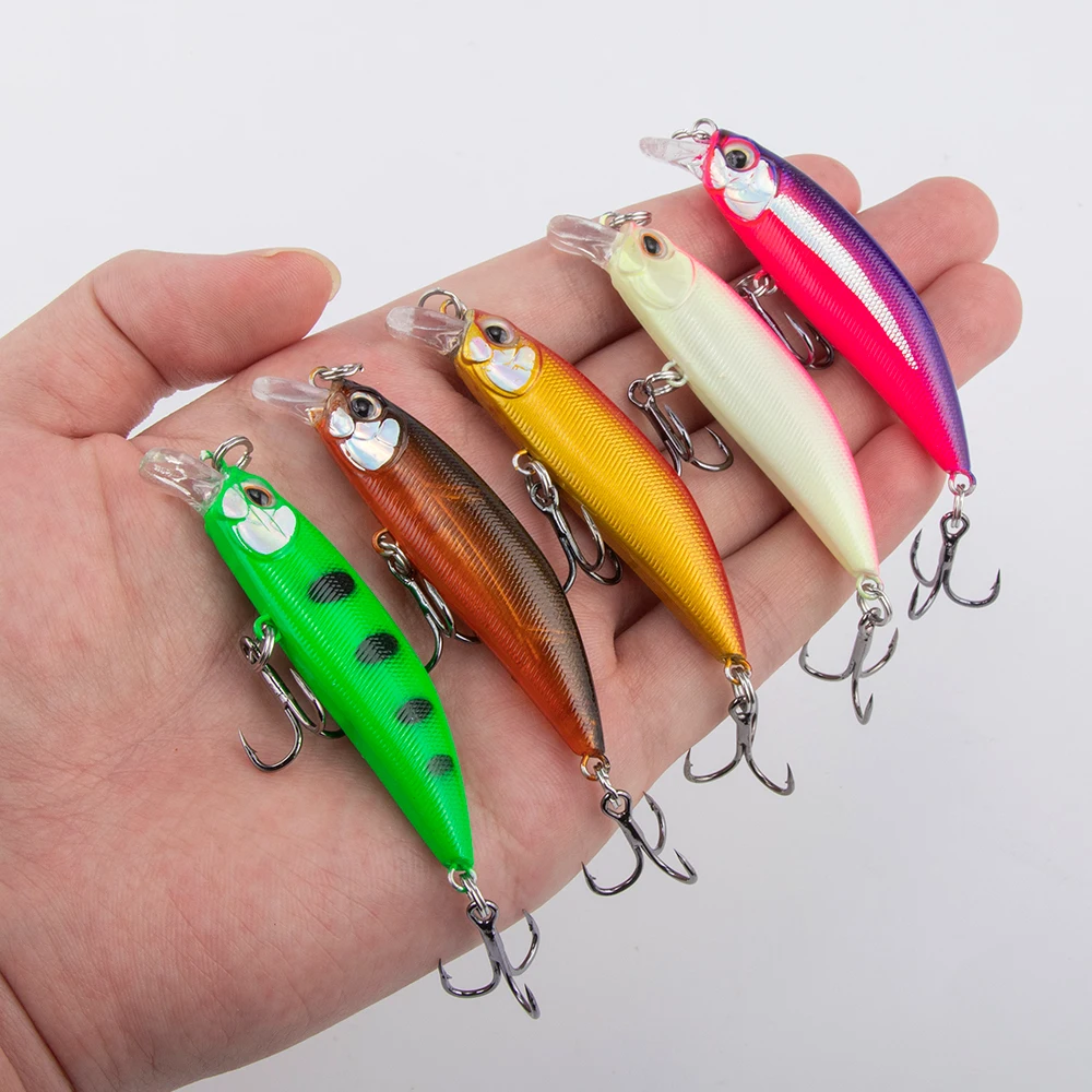 Crankbait Minnow hundente – Señuelo duro para pesca en agua salada - imagen 2