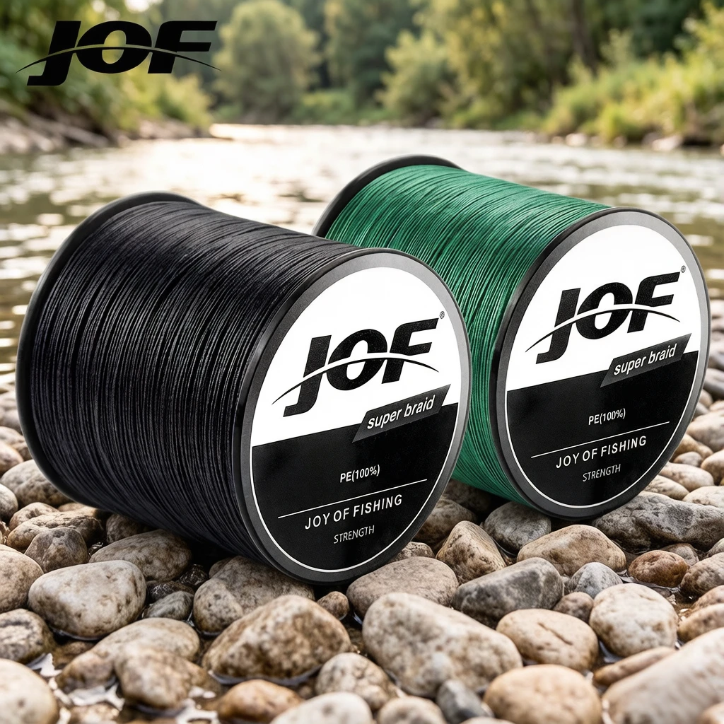 JOF Línea trenzada súper resistente multifilamento para trucha - imagen 5