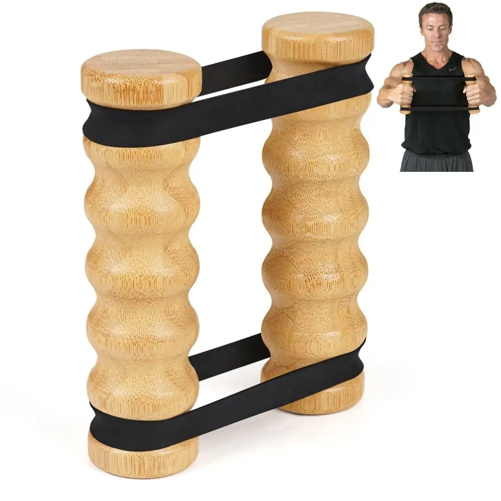 Ejercitador de cuerpo superior ajustable, banda de resistencia elástica, palo de resistencia portátil para entrenamiento de brazos, ejercicio en casa multifuncional - imagen 5