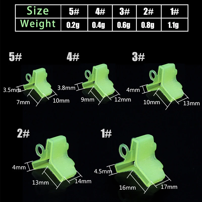 TAKEDO 50 Uds. Protector de cubierta de anzuelo triple negro accesorios ligeros cubierta de anzuelo de pesca protege la seguridad del anzuelo de pesca - imagen 2