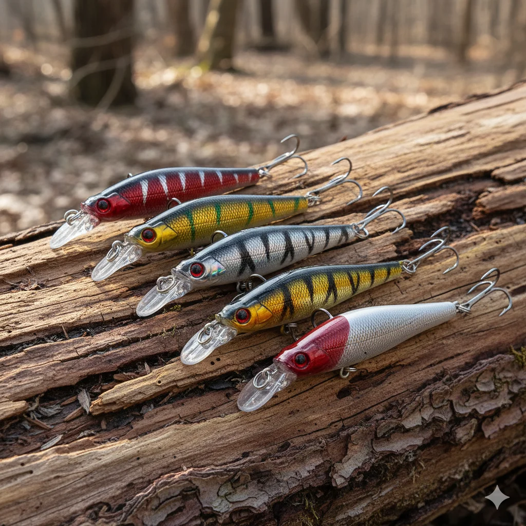 Jerkbait Minnow 8 cm – Señuelo artificial duro para lubina y lucio - imagen 5