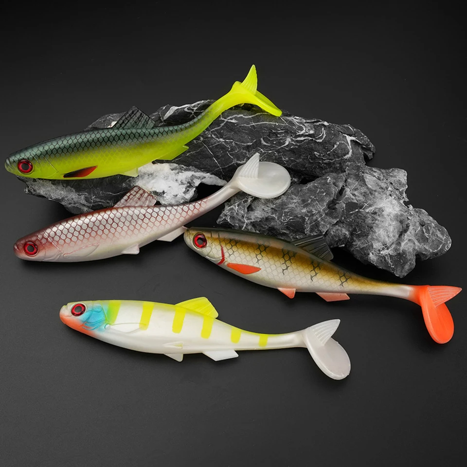 Walk Fish Swimbait grande suave Señuelo para perca y lucio - imagen 5