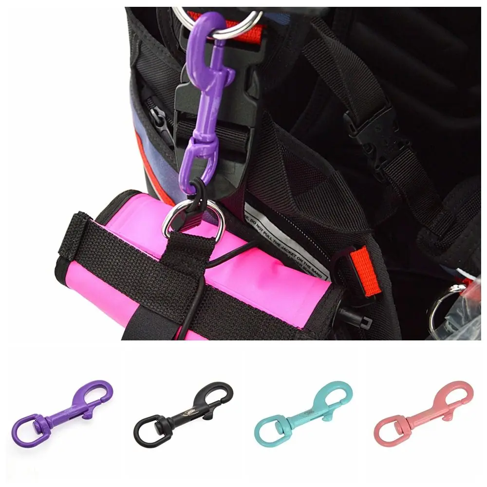 Mosquetón de enlace rápido para buceo, gancho de doble punta, pernos de ojo de portabilidad, Perno de doble extremo de acero inoxidable 316, duradero y práctico - imagen 2