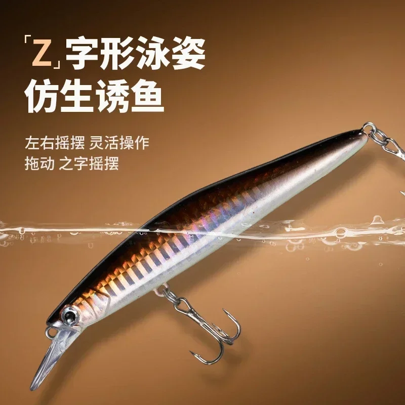 Cebo de Luya sumergido Mino, perca de agua dulce, cebo de pesca de mar, 120mm/14g - imagen 3