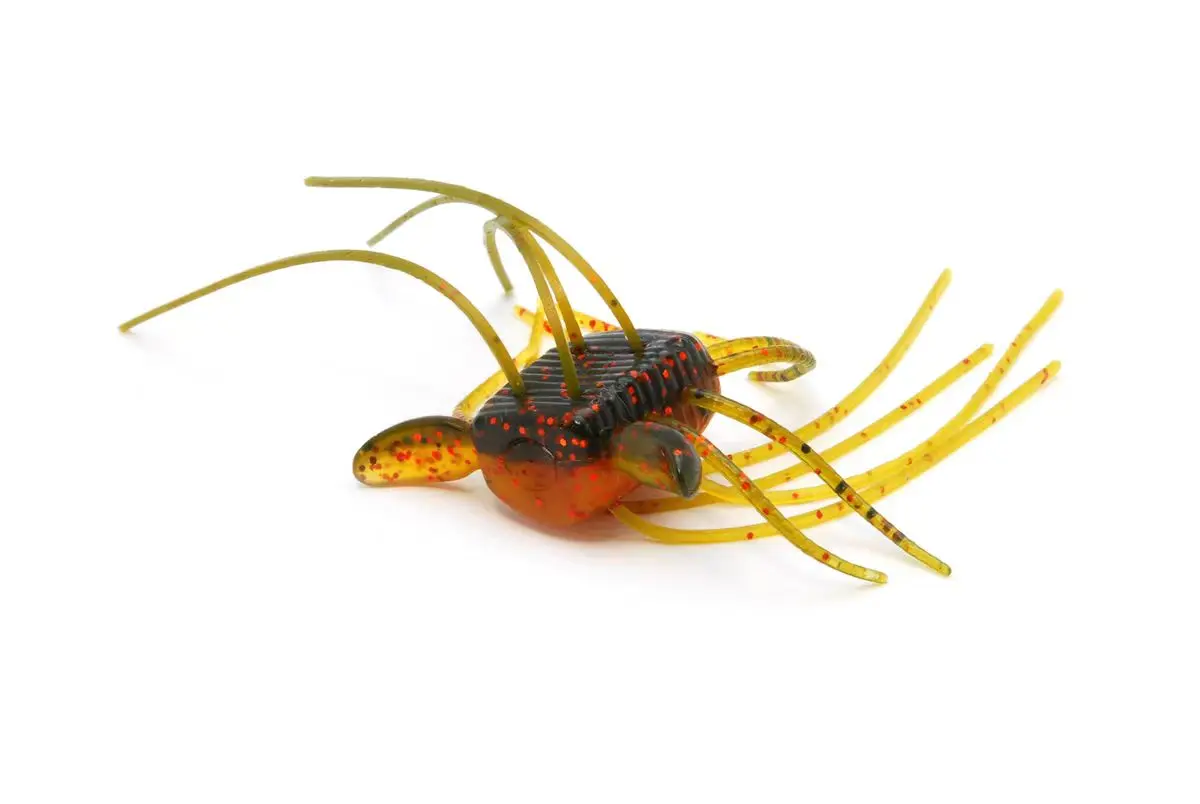 25 RAID señuelo japonés cebo falso tentáculo araña 1WAY híbrido alta gravedad específica/flotante suave negro Pit - imagen 5