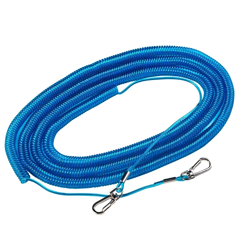 Cordón de pesca, cordones en espiral de alta resistencia, alambre de acero inoxidable, accesorios de pesca retráctiles interiores - imagen 5