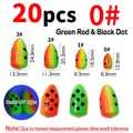 20pcs Green RED 0