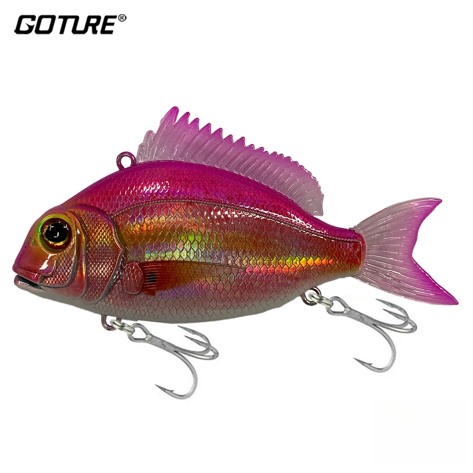 Señuelos de pesca Goture VIB Realista Vibración Hundimiento Invierno - imagen 4
