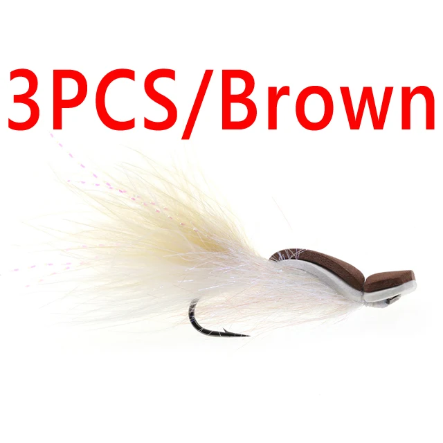 3PCS Brown