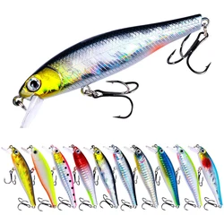 9g 8,8 cm Minnow señuelo manivela Wobbler Jerkbait señuelo de pesca Carkbait Swimbait aparejos para lubina carpa