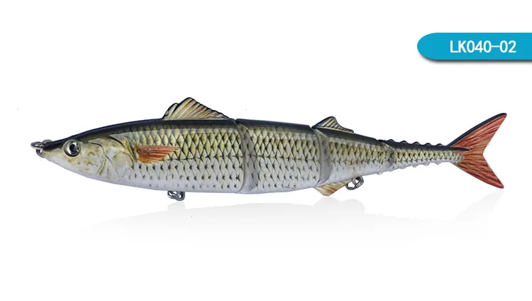 Señuelo en acción de pesca