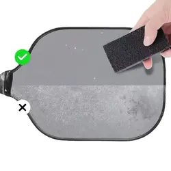 Borrador de goma portátil para pickleball – Limpiador de palas