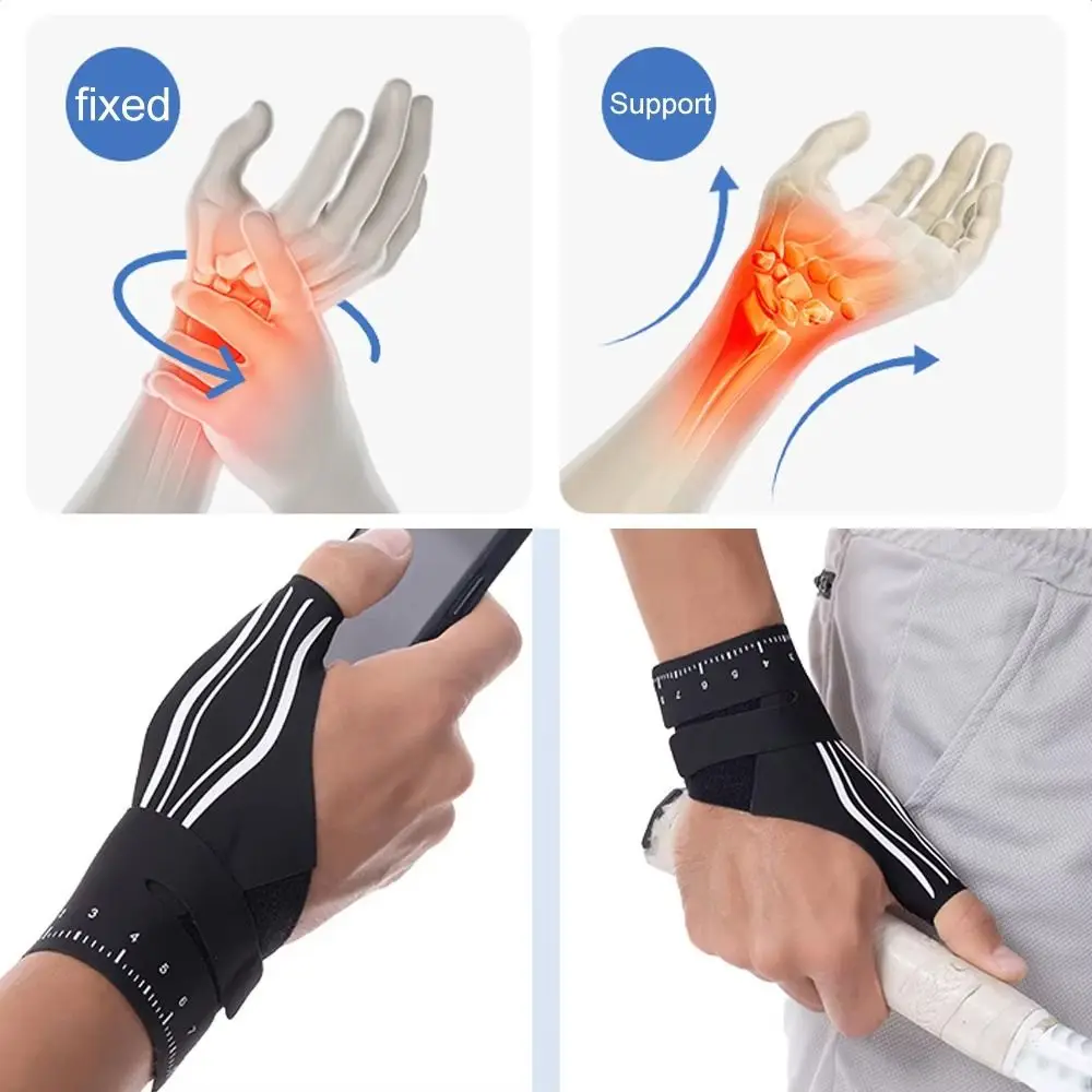 Muñequera de pesca ultrafina nylon ajustable con sujeción pulgar - imagen 4