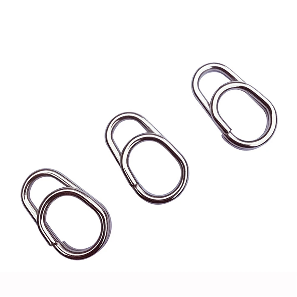 Venta al por mayor a granel de acero inoxidable, Pin de presión rápido, anillo de conexión, rodamiento a presión, conector giratorio, accesorios de Pesca, aparejos de Pesca - imagen 3