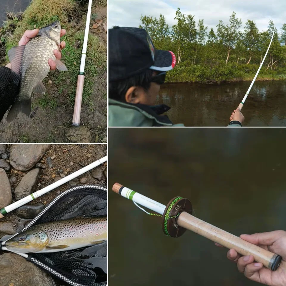 MAXIMUMCATCH Caña tenkara mini telescópica para pesca de montaña - imagen 5