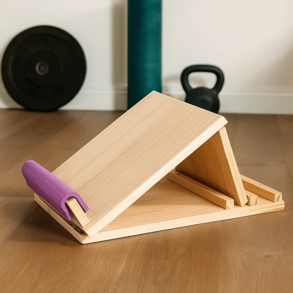 Placa de cordones plegable de madera maciza, Pedal corporal, Pedal de masaje de pies, Pedal de pie, Pedal inclinado de grado profesional - imagen 5