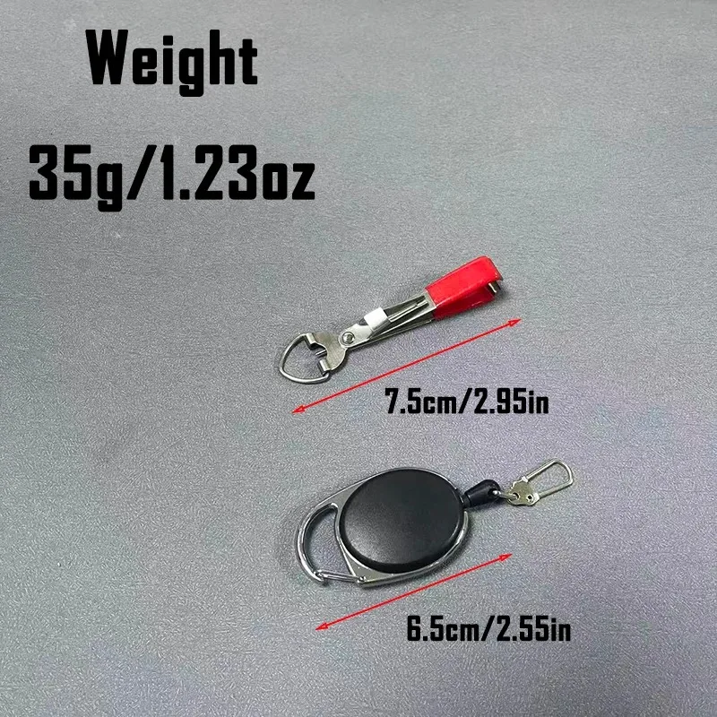 Kit portátil pesca: cortador líneas, desatador nudos, afilador anzuelos - imagen 2