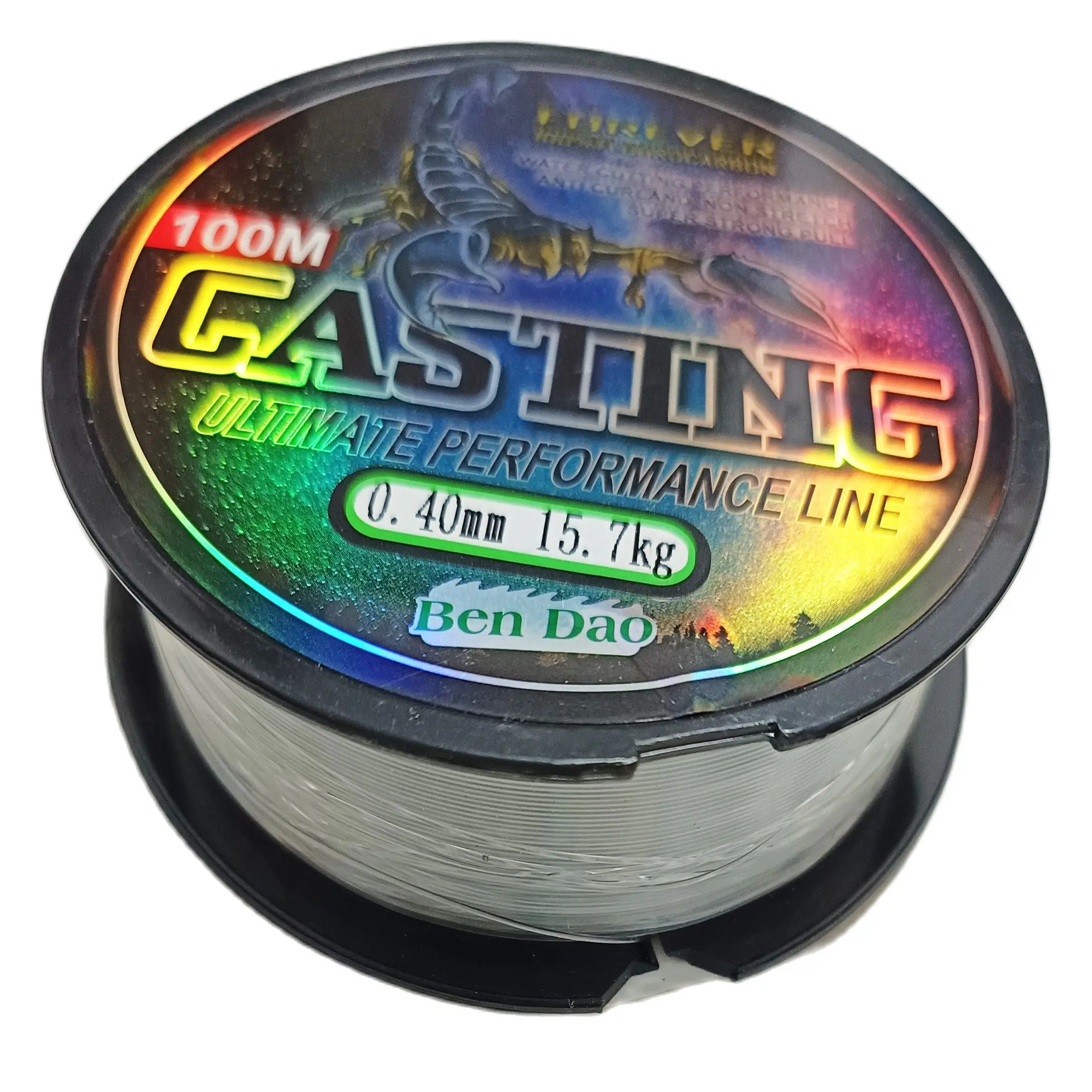 Línea de pesca con revestimiento de fluorocarbono de 100M, línea líder de monofilamento de fibra de carbono, línea de hundimiento para pesca de carpa - imagen 5