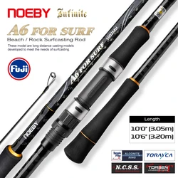 Caña Noeby lubina – 3,20m fundición 20-70g MH Fuji