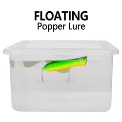 FishTrip Topwater Popper – Señuelo duro para lubina y lucio