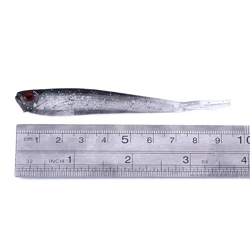 Señuelo suave de silicona, cebo de gusano Artificial Isca, Wobblers, carpa, Swimbait, aparejos de lubina, 2g, 4g, 7g, 5 unidades por lote - imagen 4