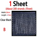 Clear Black 1 Sheet