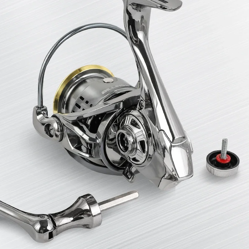 Carrete Basculante Poco Profundo Metal Arrastre 8KG - imagen 4