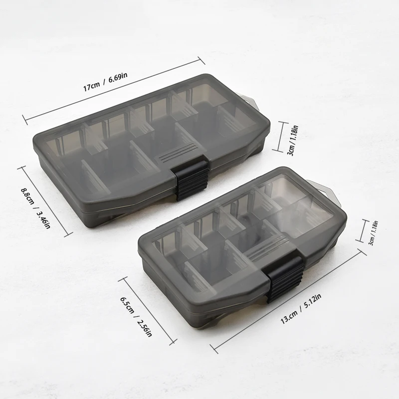 Nueva caja de pesca accesorios de pesca portátil caja de almacenamiento de gancho de pescado señuelo falso cajas de cebo de la pesca de la carpa mercancías - imagen 5