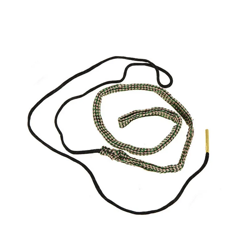 Cuerda limpiadora de agujeros para pistola de caza. 22 Cal.223 Cal.38 Cal y 5,56mm 7,62mm 12GA Kit de cepillo de limpieza para Rifle herramienta cuerda de calibre de barril de Rifle - imagen 4