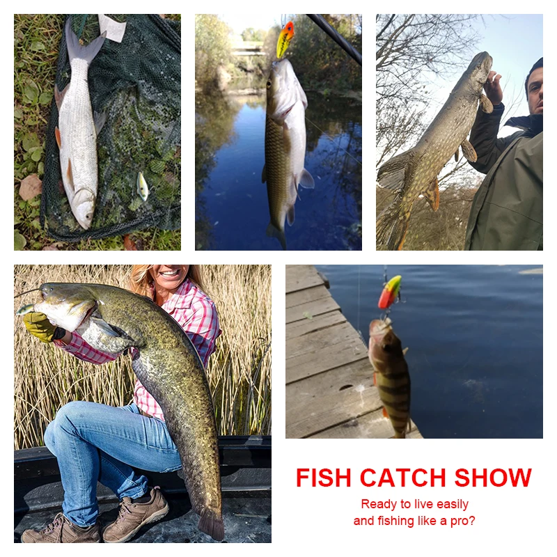 Señuelo de pesca Crankbait Mini Vib de 40mm y 4,5g, cebo duro de hundimiento Artificial, Wobbler para aparejos de pesca de perca - imagen 3