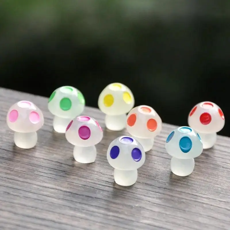 Hongos luminosos de musgo para jardín de hadas en miniatura - imagen 4